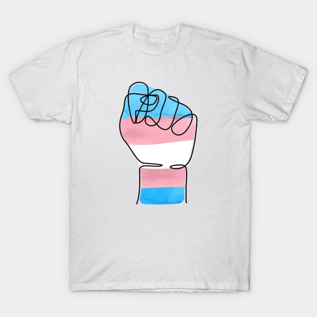 Trans Power T-Shirt by Pridish